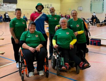 Nicole Michael ist Deutsche Meisterin im Para Boccia